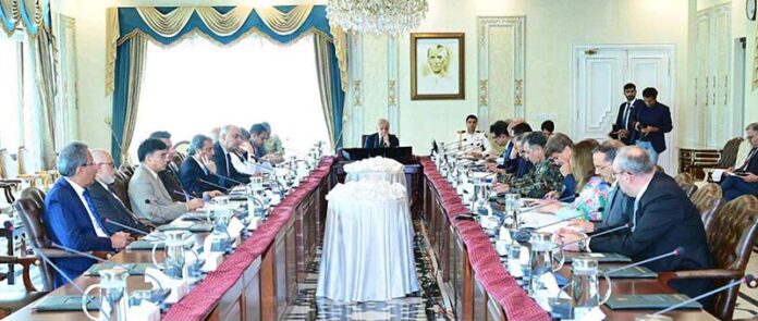 Prime Minister Muhammad Shehbaz Sharif chairs a meeting regarding matters relating to aviation sector