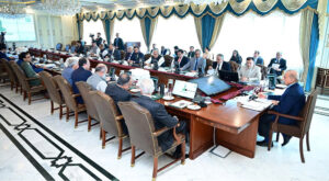Prime Minister Muhammad Shehbaz Sharif chairs Federal Cabinet Meeting.