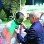 Prime Minister Muhammad Shehbaz Sharif hosted a banquet in honor of Olympic Gold Medalist Arshad Nadeem, his Family and other Olympians and national athletes at the Prime Minister's House