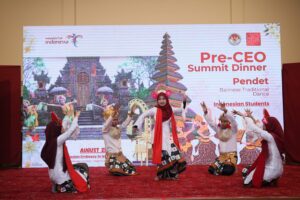 Pre-CEO summit held at Indonesian embassy in’ Balinese Vibes’