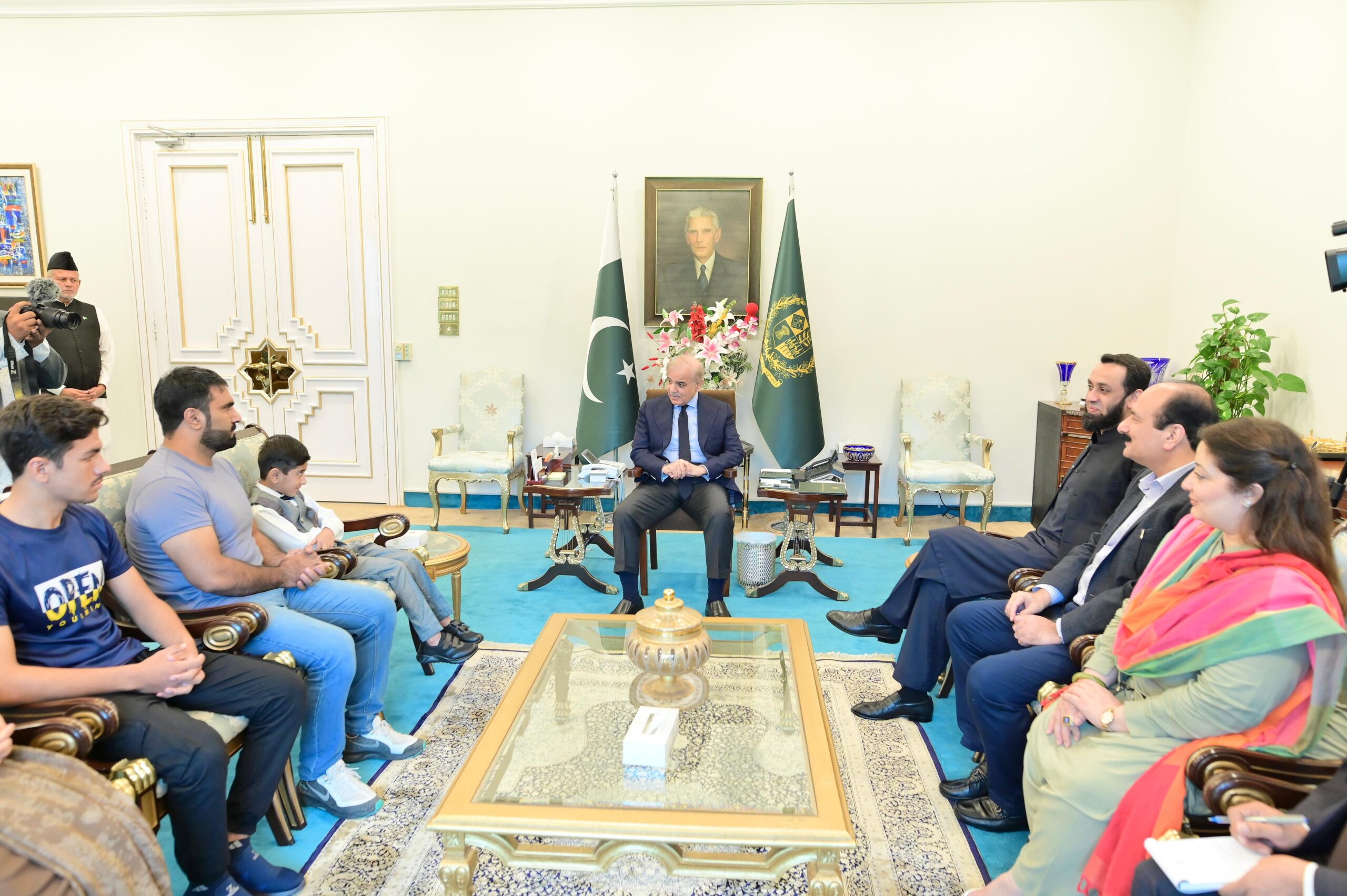 PM meets 5-year-old Guinness world record holder Sufiyan Mehsood