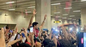 Arshad Nadeem accorded hero’s welcome upon triumphant return