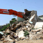 Anti-encroachment operation carried out in Qasimabad