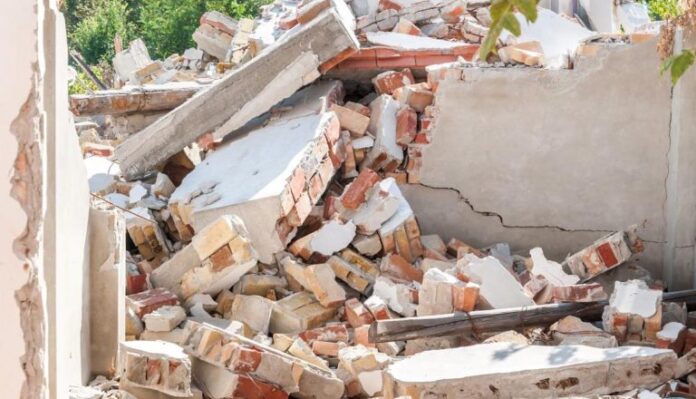 wall collapse