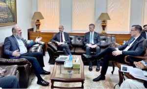 CEO of FLSmidth, Mikko Keto, Discusses Major Investment Plans in Pakistan's Mining Sector with Federal Minister for Commerce, Jam Kamal Khan.