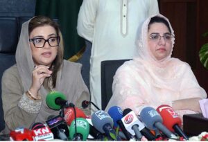 Punjab Information and Culture Minister, Ms. Uzma Bukhari, briefs the media on the arrangements for the Eid Milad-ul-Nabi celebration at the Commissioner’s office