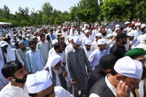 The Eid Milad Un Nabi (PBUH) procession on its way at G-7