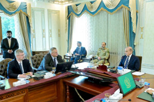 Deputy Prime Minister of Russian Federation, Alexei Overchuk calls on Prime Minister Muhammad Shehbaz Sharif