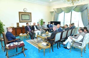 Chairman Gunvor Group Mr. Torbjorn Tornqvist and Vice President Oceania & Southeast Asia Total Energies Mr. Mehmet Celepoglu called on Prime Minister Muhammad Shehbaz Sharif