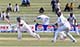 Pakistani batsman Salman Agha in action during the fourth day of 2nd test match between Pakistan and Bangladesh at Rawalpindi Cricket Stadium.