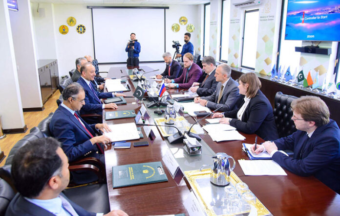Russian Deputy Minister of energy and Deputy Minister Economic development held a meeting with Pakistani delegation led by Dr. Musadik Malik