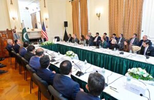 Prime Minister Muhammad Shehbaz Sharif meets with a delegation of the US-Pakistan Business Council on the sidelines of 79th session of the United Nations General Assembly.