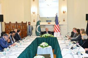 Prime Minister Muhammad Shehbaz Sharif meets with a delegation of the US-Pakistan Business Council on the sidelines of 79th session of the United Nations General Assembly.