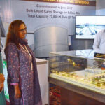 Participants of the International Maritime Sustainability Exhibition & Conference Pakistan (IMSEC) 2024 visiting a stall during the Conference