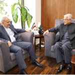 Dr Reza Amiri Moghadam, Ambassador of the Islamic Republic of Iran calls on Federal Minister for Defence, Defence Production and Aviation, Khawaja Muhammad Asif