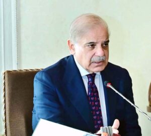 Prime Minister Muhammad Shehbaz Sharif chairs a meeting of the Federal Cabinet.
