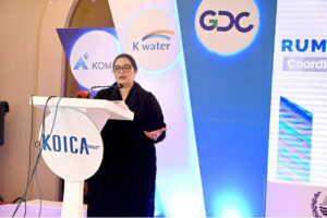 Coordinator to Prime Minister on Climate Change, Romina Khurshid Alam addressing at the inaugural session of the high-level event on ‘Enhancing the Water Quality Monitoring System to Achieve Sustainable Development Goal–6 (SDG-6) in Pakistan’