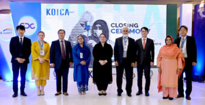 Coordinator to Prime Minister on Climate Change, Romina Khurshid Alam addressing at the inaugural session of the high-level event on ‘Enhancing the Water Quality Monitoring System to Achieve Sustainable Development Goal–6 (SDG-6) in Pakistan’