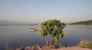 A beautiful day for boating at Rawal Lake as people enjoy the serene waters in the Federal Capital