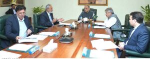Federal Minister for Communications, Privatization & Board of Investment Abdul Aleem Khan presides over high level meeting on NHA.