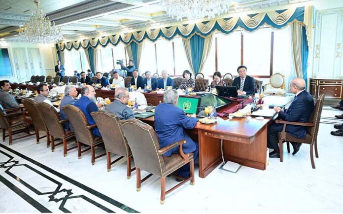 A delegation of RUYI Group led by Chairman QiuYafu calls on Prime Minister Muhammad Shehbaz Sharif