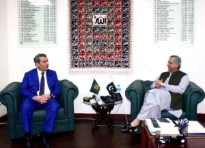 Federal Minister for Law & Justice Senator Azam Nazeer Tarar had a meeting with Ambassador of Azerbaijan H.E. Khazar Farhadov