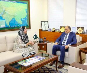 Parliamentary Secretary Ms. Wajiha Qamar has formally joined the Ministry of Planning today. Planning Minister Prof Ahsan Iqbal warmly welcomed her to the team to contribute in driving forward the national development agenda.