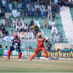 Cricket match between Allied Bank Stallions and Engro Dolphins during the One-Day Champions’ Cup 2024 at Iqbal Stadium