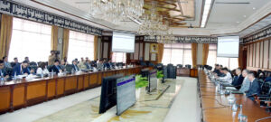 A high-level Chinese business delegation comprising four prominent business enterprises led by Xinjiang Iron Brothers Company Limited is participating in the SIFC visiting meeting.