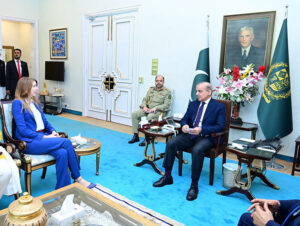 British High Commissioner, Jane Marriott calls on Prime Minister Muhammad Shehbaz Sharif