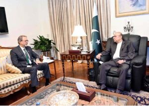 The outgoing Ambassador of Turkiye to Pakistan, Mehmet Pacaci called on President Asif Ali Zardari at Aiwan-e-Sadr.
