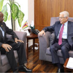 Ambassador of Zimbabwe, Titus Mehliswa Jonathan Abu Basutu calls on Federal Minister for Defence, Defence Production and Aviation, Khawaja Muhammad Asif