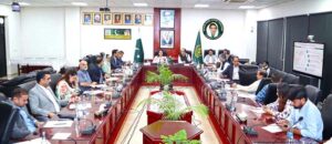 Chairperson of Benazir Income Support Programme (BISP), Senator Rubina Khalid held a media briefing at BISP Headquarters.