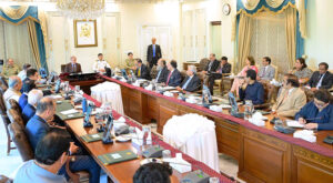 Prime Minister Muhammad Shehbaz Sharif chairs the Federal Cabinet.