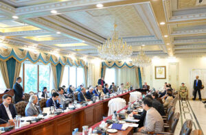 Prime Minister Muhammad Shehbaz Sharif chairs the Federal Cabinet.