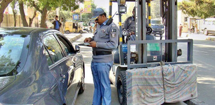 Traffic Police crackdown