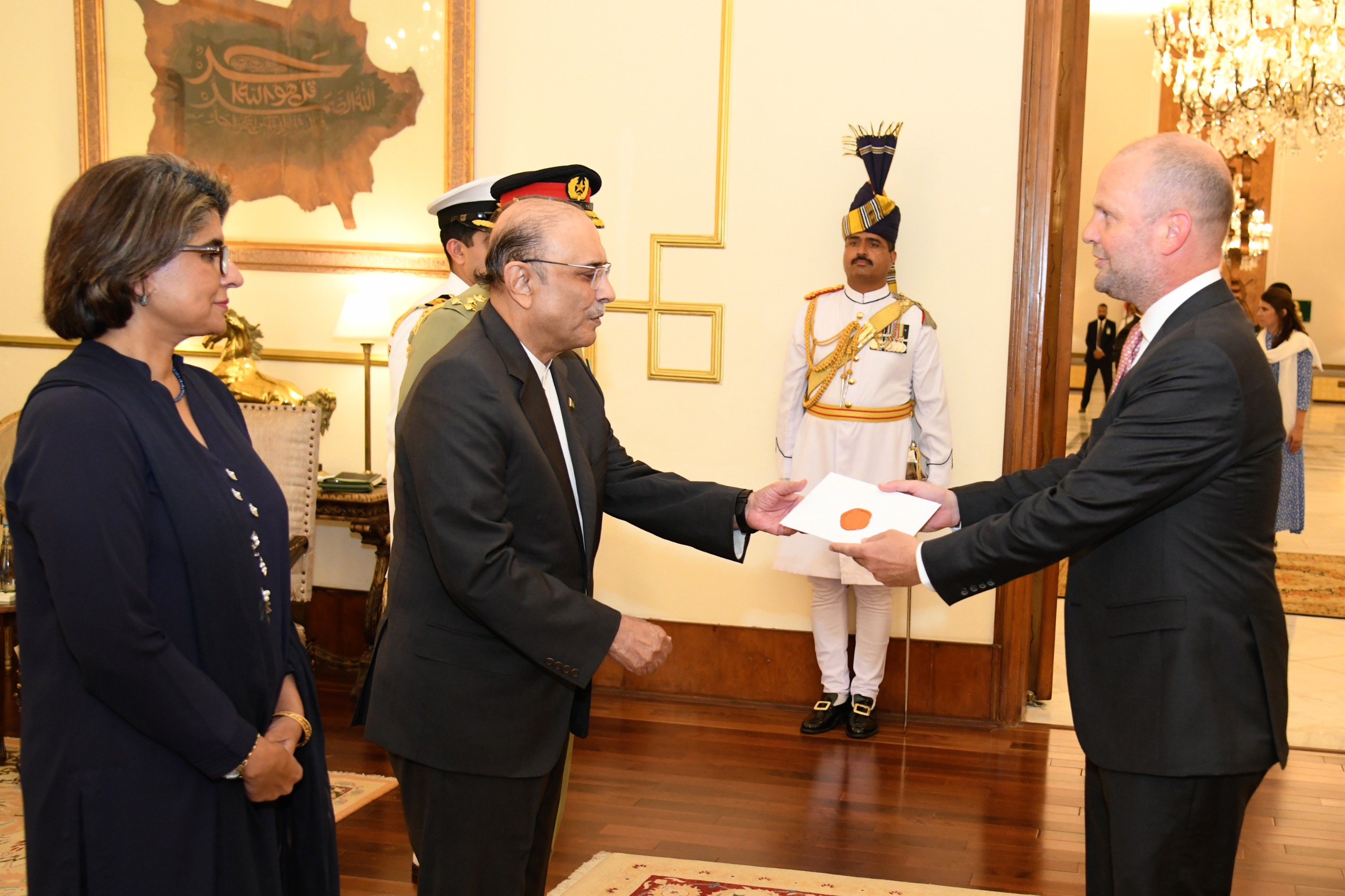 President for further expanding trade ties with Sweden, Belgium