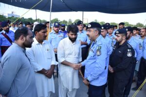 Funeral prayer for ASI Azhar Iqbal offered