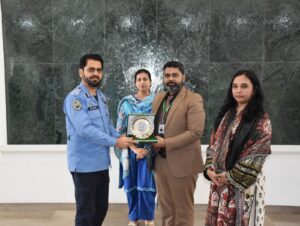 Delegation of NIM visits Safe City Islamabad
