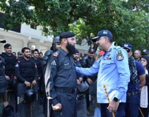 IG Rizvi visits D-Chowk, various duty points