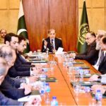 Prime Minister Muhammad Shehbaz Sharif chairs a meeting of the Federal Cabinet