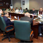 Federal Minister for Maritime Affairs Qaiser Ahmed Sheikh is chairing a meeting regarding foreign investment in Maritime Sector