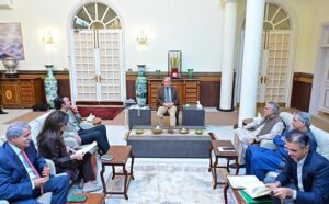 Chairman Pakistan People's Party Bilawal Bhutto Zardari along with a delegation called on Prime Minister Muhammad Shehbaz Sharif