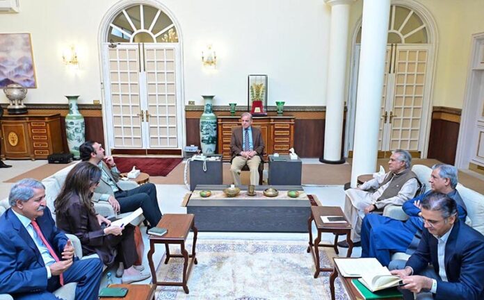 Chairman Pakistan People's Party Bilawal Bhutto Zardari along with a delegation called on Prime Minister Muhammad Shehbaz Sharif