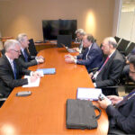 Federal Minister for Finance and Revenue, Mr. Muhammad Aurangzeb, in a meeting with representatives of Moody's credit rating agency