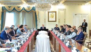 Prime Minister Muhammad Shehbaz Sharif chairs a meeting of Cabinet Committee on Energy.