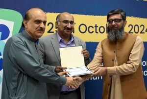 Secretary of the Ministry of Federal Education and Professional Training, Muhyuddin Ahmad Wani, presides over the meeting of the launch of the Pakistan Education Statistics Reports 2022-23, highlighting progress in both formal and non-formal education