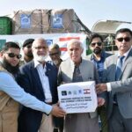On instructions of Prime Minister, Pak NDMA Dispatched 14th Consignment of 17 tons for people of Lebanon from Jinnah International Airport to Beirut, Lebanon