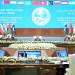 Prime Minister Muhammad Shehbaz Sharif addresses the 23rd SCO Council of Heads of Governments Meeting