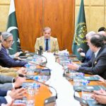 Prime Minister Muhammad Shehbaz Sharif chairs a meeting of the Federal Cabinet